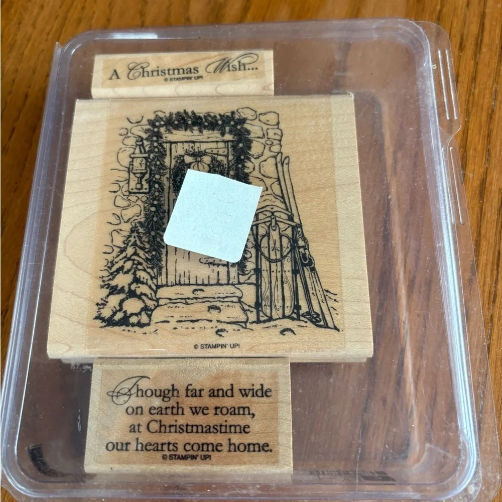 Stampin' Up! Home for Christmas Stamp Set of 3 - Picture 2 of 4